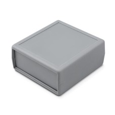 KE67-G Small Project Box, with Removable End Plates, Grey, 69.3 x 63.3 x 29.1MM