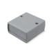 KE67-G Small Project Box, with Removable End Plates, Grey, 69.3 x 63.3 x 29.1MM