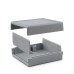 KE67-G Small Project Box, with Removable End Plates, Grey, 69.3 x 63.3 x 29.1MM