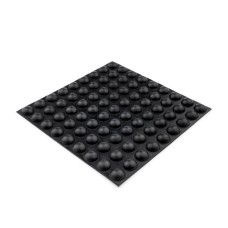 RF06 Self-Adhesive Rubber Foot - Sheet of 81, 11.5 x 5.6MM