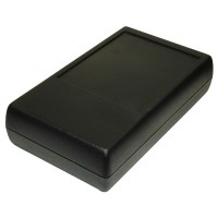 KE32-B Enclosure with Battery Compartment, Black, 110.6 x 66.6 x 27.0MM
