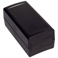 KE99-B Enclosure with removable End Panels, Black, 120.8 x 60.7 x 51.5MM