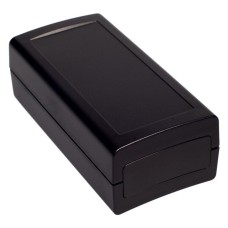 KE98-B Enclosure with removable End Panels, Black, 120.8 x 60.7 x 40.2MM