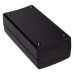 KE98-B Enclosure with removable End Panels, Black, 120.8 x 60.7 x 40.2MM