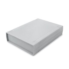 KE112A-G ABS Project Box, Light Grey, 185.5 x 136 x 40 MM