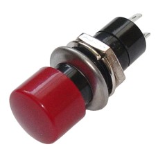 SW21 Latching Push Switch with Red Button OFF-ON